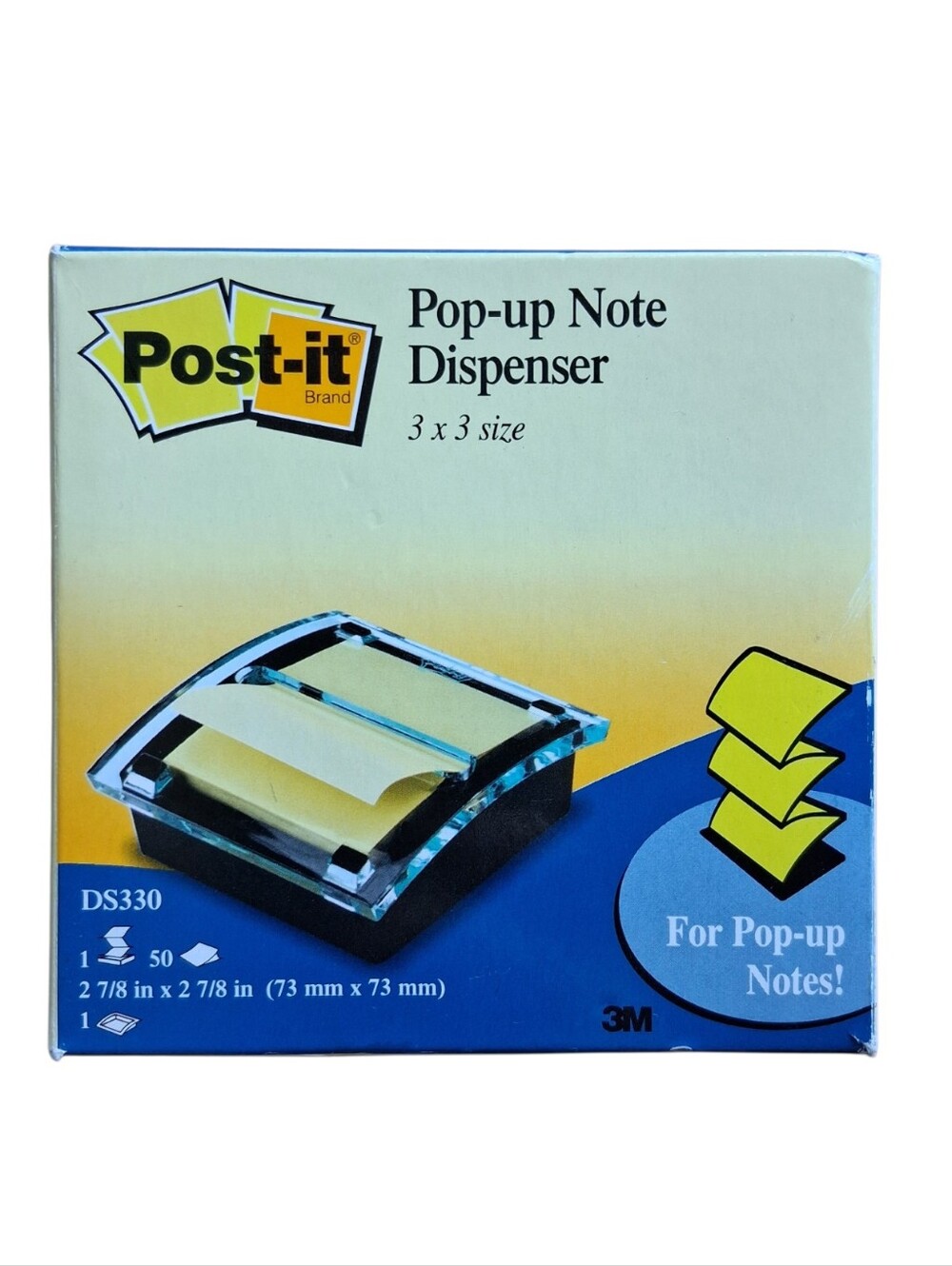Post It Pop Up Note Dispenser